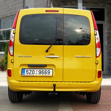 Renault Kangoo zadní pohled